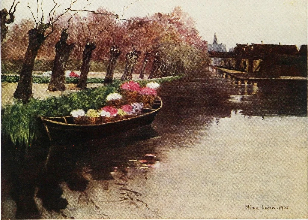 An illustration from Dutch bulbs and gardens, 1909, leaf 205