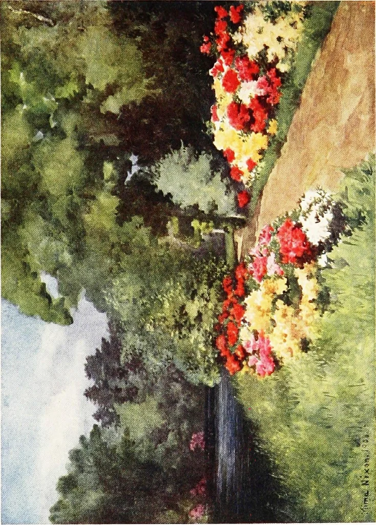 An illustration from Dutch bulbs and gardens, 1909, leaf 53