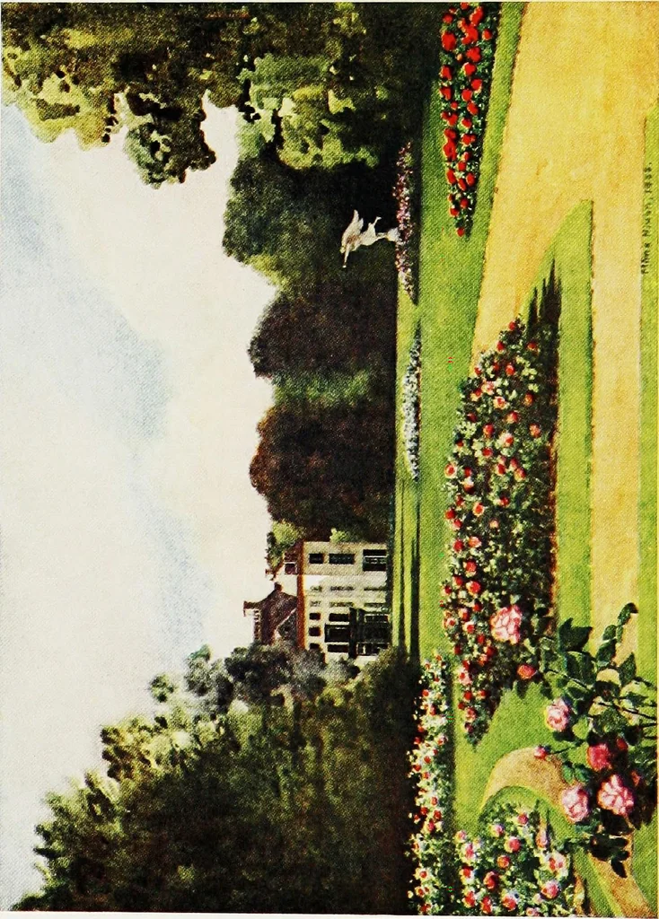 An illustration from Dutch bulbs and gardens, 1909, leaf 6