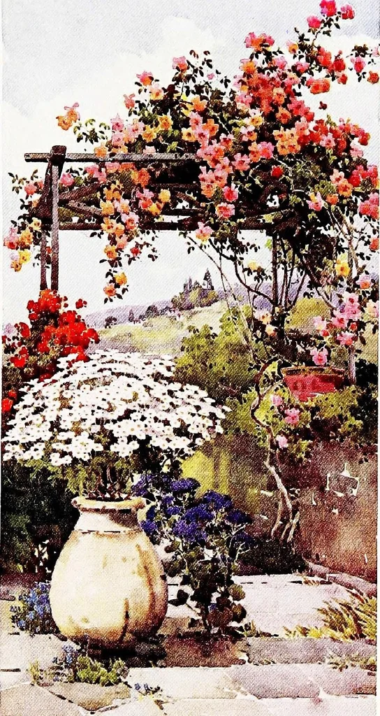 An illustration from The flowers and gardens of Madeira, 1909, leaf 107