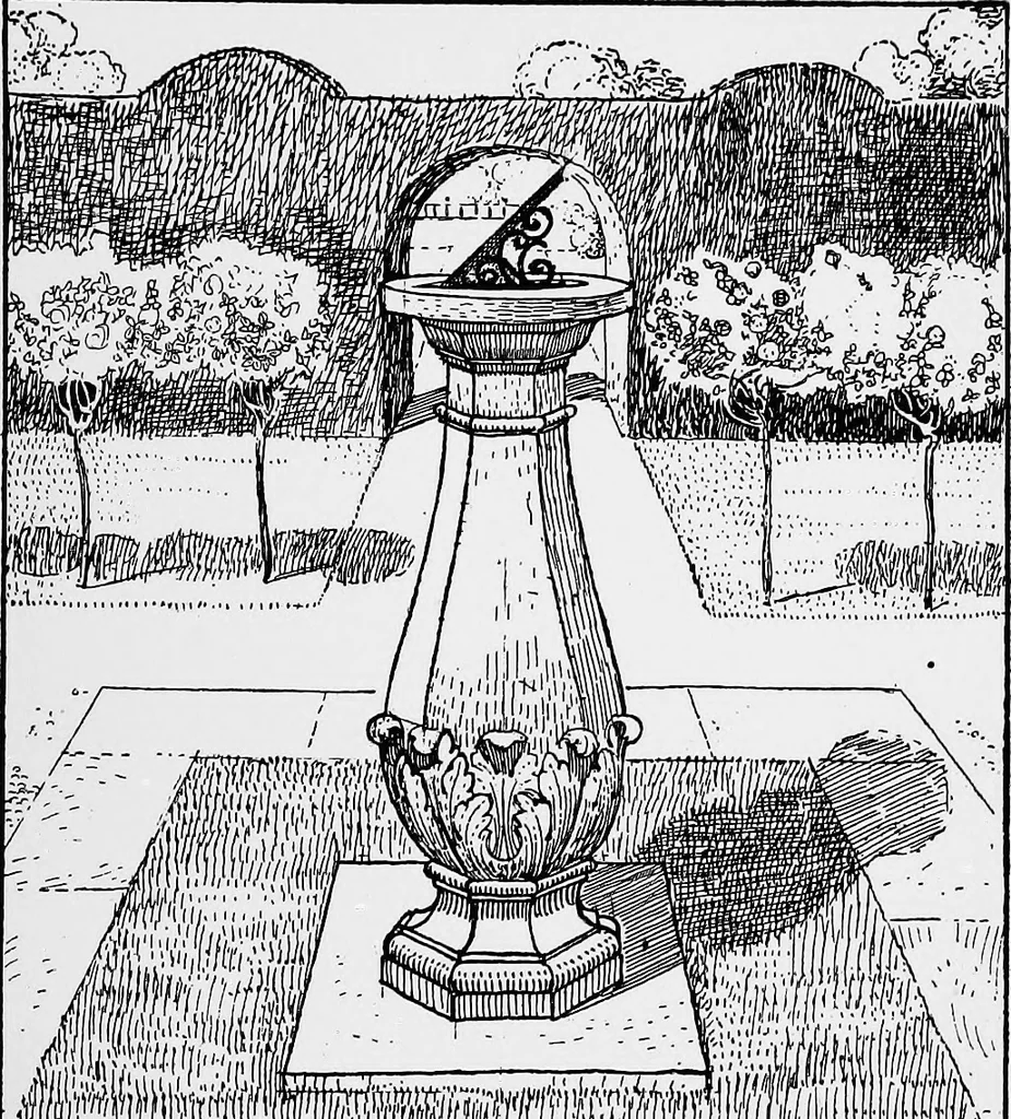 An illustration from The book of garden furniture, 1903, leaf 104