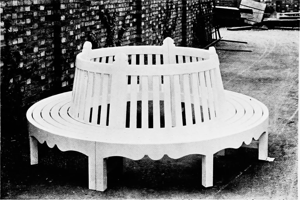 An illustration from The book of garden furniture, 1903, leaf 30