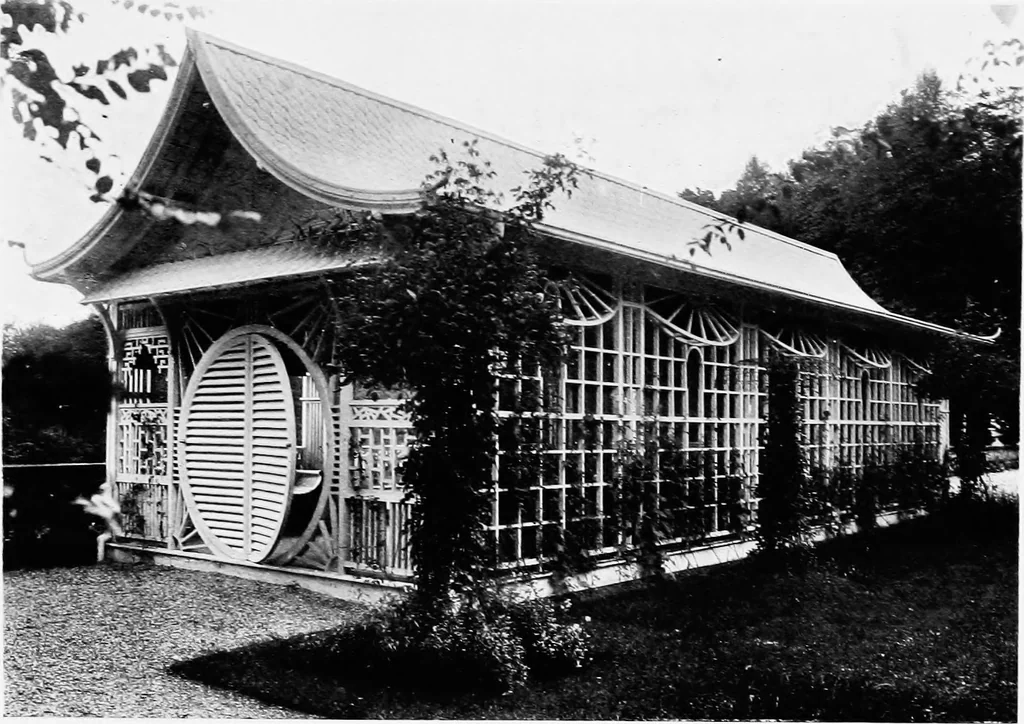 An illustration from The book of garden furniture, 1903, leaf 44