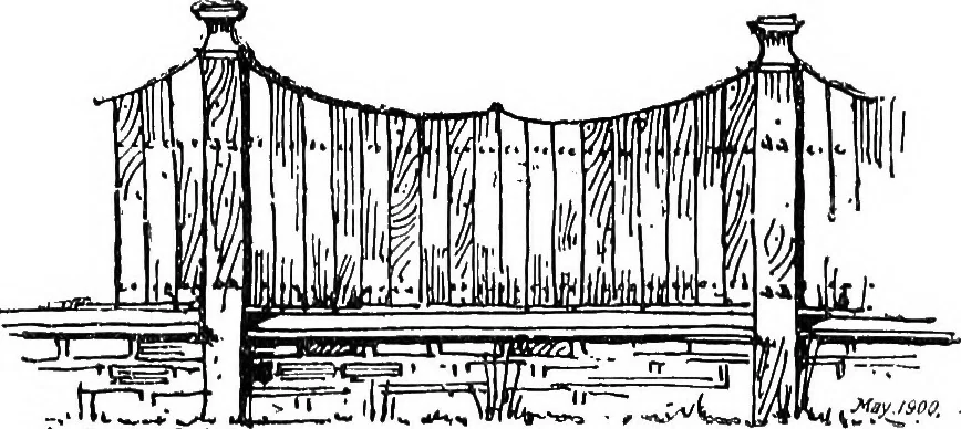 An illustration from The book of garden furniture, 1903, leaf 96