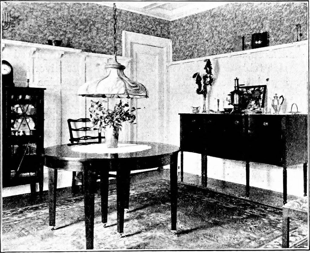 An illustration from Shelter and clothing; a textbook of the household arts, 1913, leaf 110
