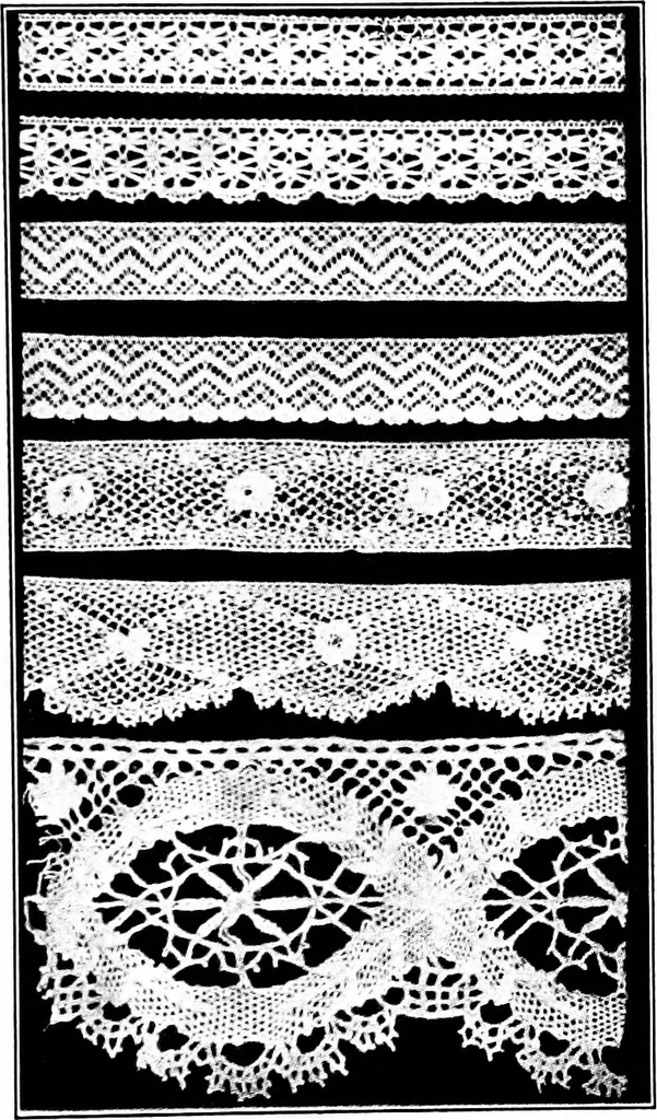An illustration from Shelter and clothing; a textbook of the household arts, 1913, leaf 230