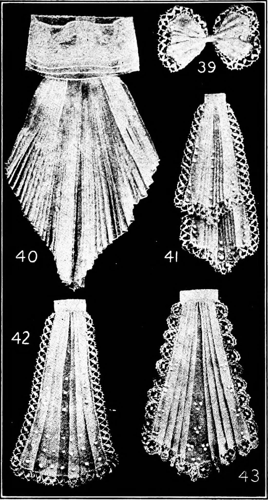 An illustration from Shelter and clothing; a textbook of the household arts, 1913, leaf 269