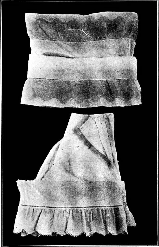 An illustration from Shelter and clothing; a textbook of the household arts, 1913, leaf 270