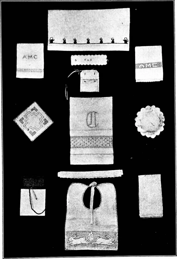 An illustration from Shelter and clothing; a textbook of the household arts, 1913, leaf 286