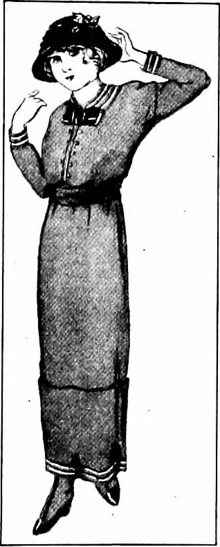 An illustration from Shelter and clothing; a textbook of the household arts, 1913, leaf 314