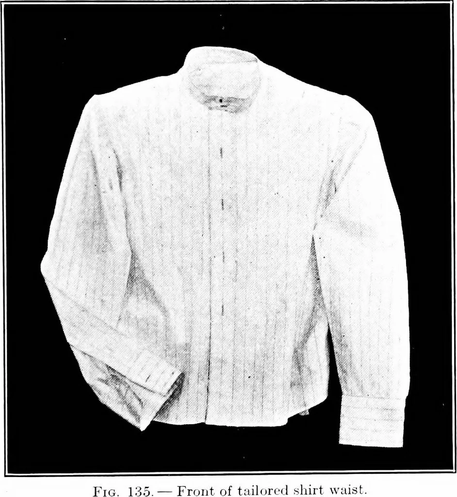 An illustration from Shelter and clothing; a textbook of the household arts, 1913, leaf 360