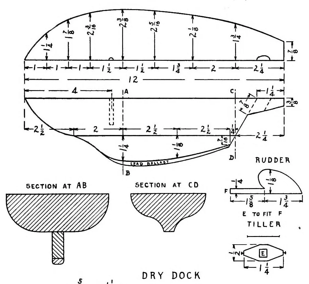 An illustration from Manual training toys for the boy's workshop, 1919, leaf 104