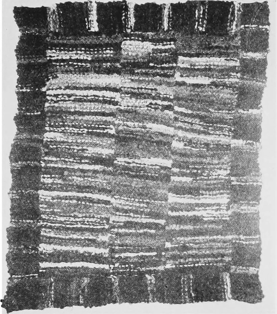 An illustration from The craft of hand-made rugs, 1920, leaf 100