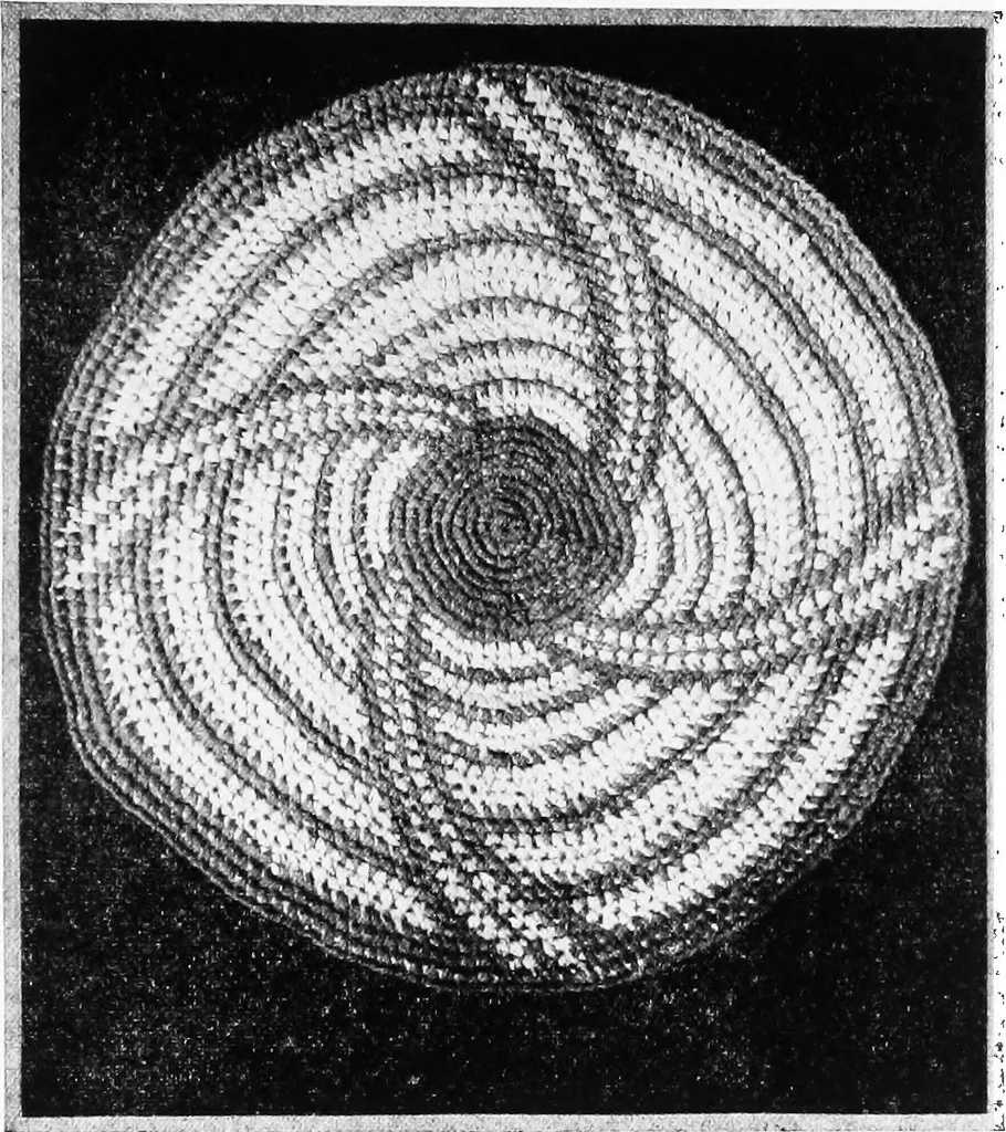 An illustration from The craft of hand-made rugs, 1920, leaf 116
