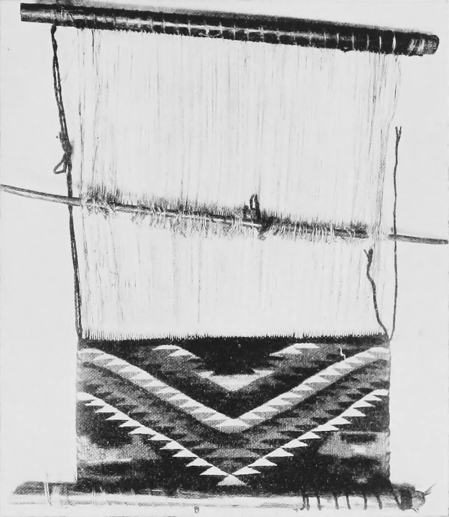 An illustration from The craft of hand-made rugs, 1920, leaf 176