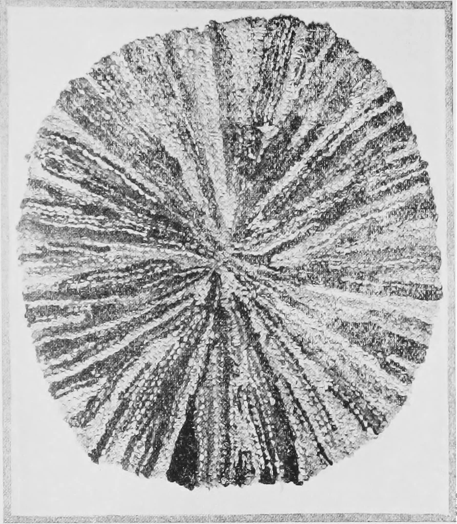 An illustration from The craft of hand-made rugs, 1920, leaf 92
