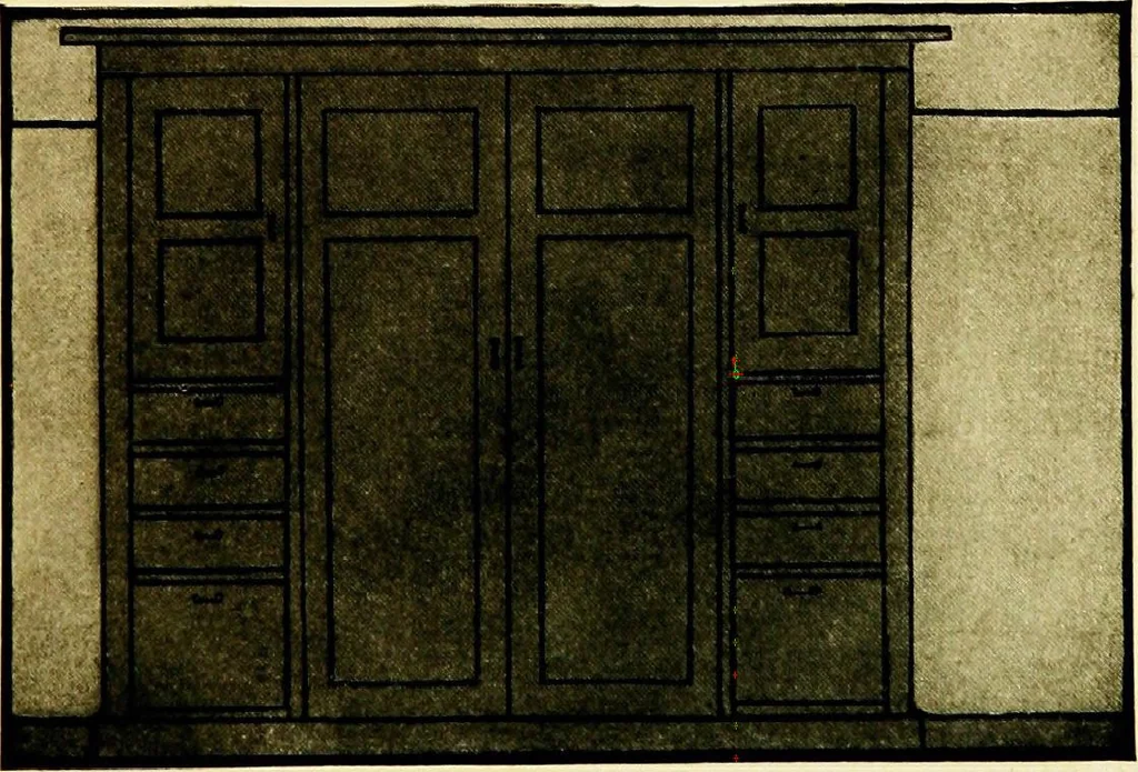 An illustration from Costume design and home planning, 1916, leaf 208