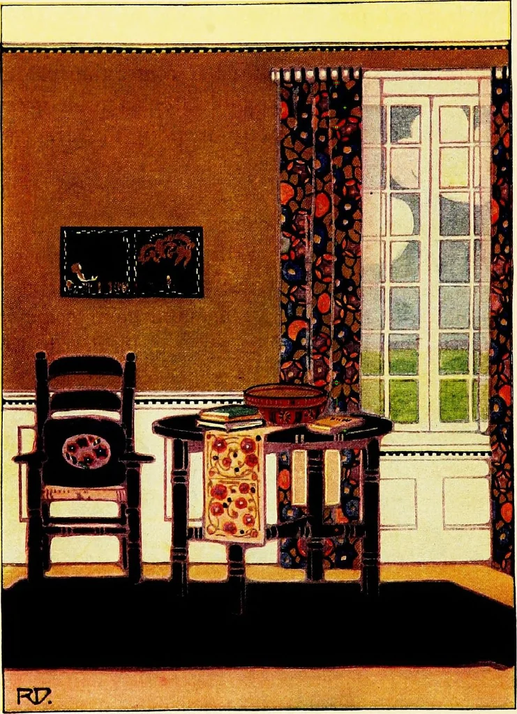 An illustration from Costume design and home planning, 1916, leaf 219
