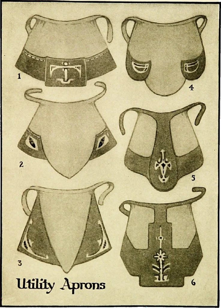An illustration from Costume design and home planning, 1916, leaf 46