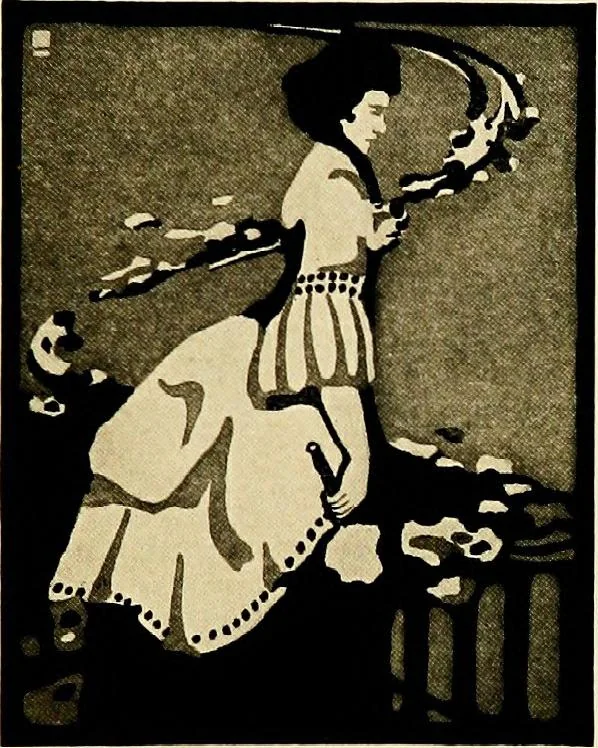 An illustration from Costume design and home planning, 1916, leaf 62