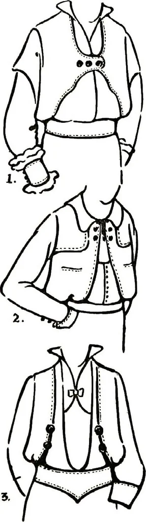An illustration from Costume design and home planning, 1916, leaf 80