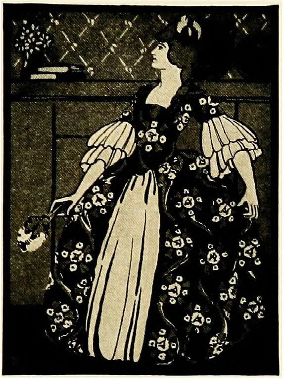 An illustration from Costume design and home planning, 1916, leaf 92