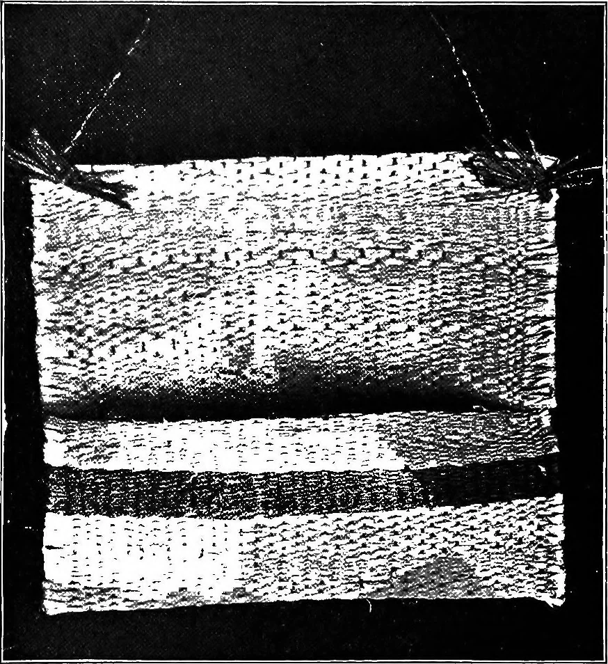 An illustration from Practical and artistic basketry, 1904, leaf 126
