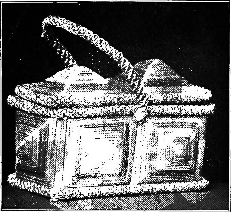 An illustration from Practical and artistic basketry, 1904, leaf 21