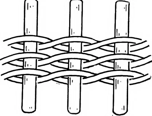 An illustration from Practical and artistic basketry, 1904, leaf 29