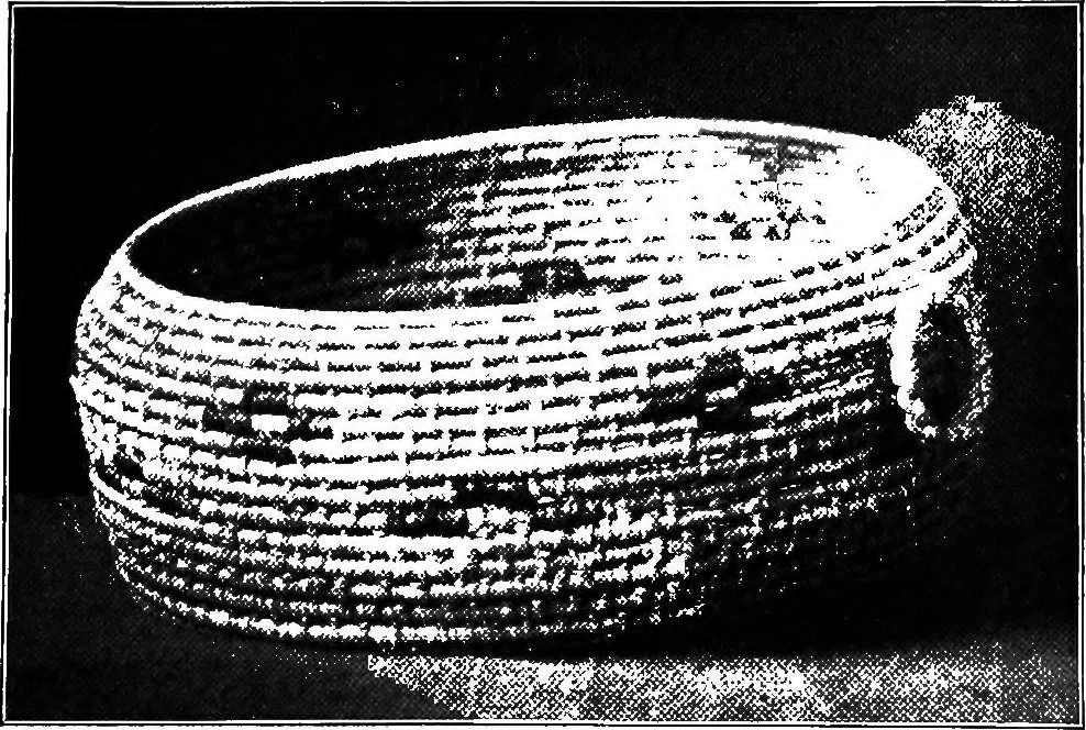 An illustration from Practical and artistic basketry, 1904, leaf 76