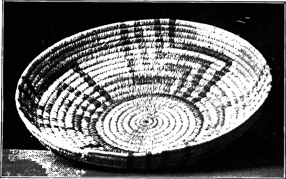 An illustration from Practical and artistic basketry, 1904, leaf 84