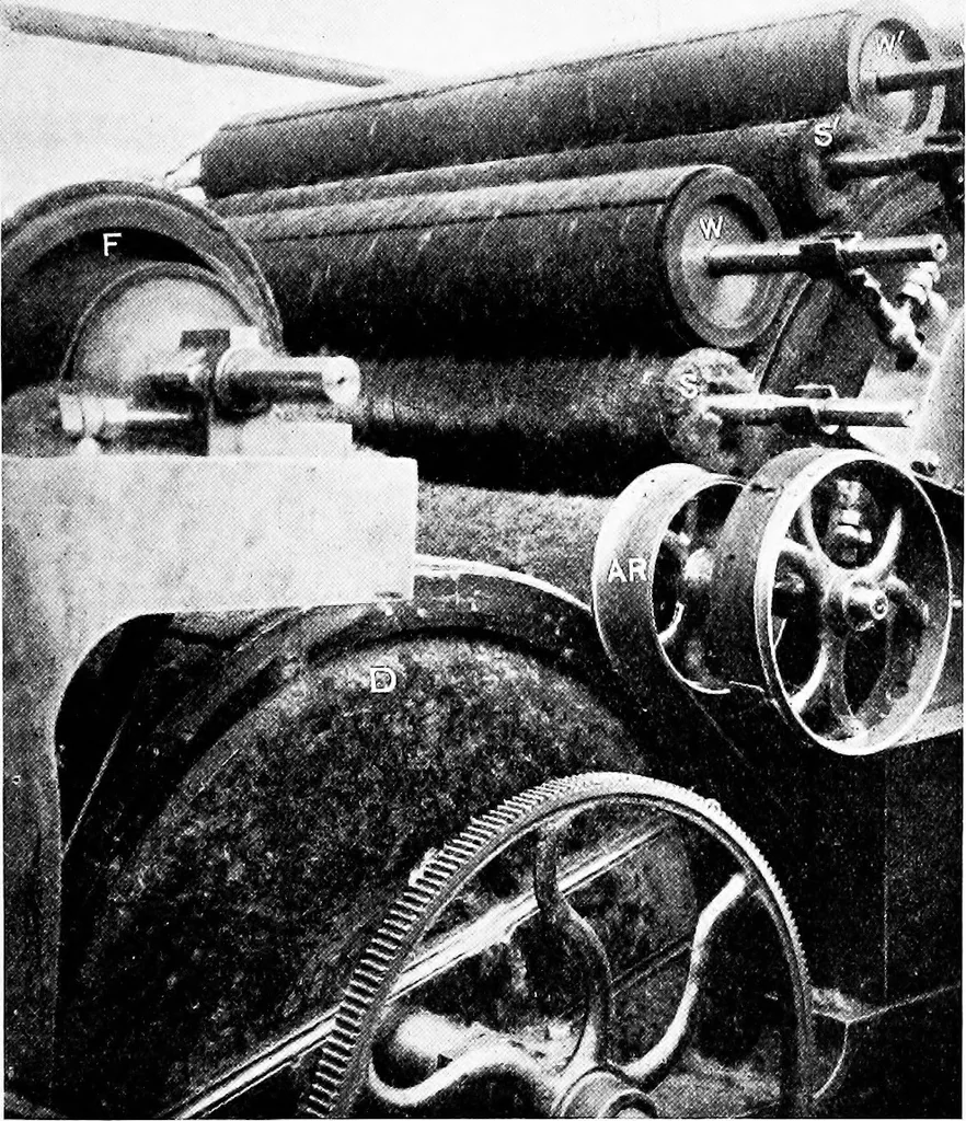 An illustration from Wool substitutes, 1922, leaf 160