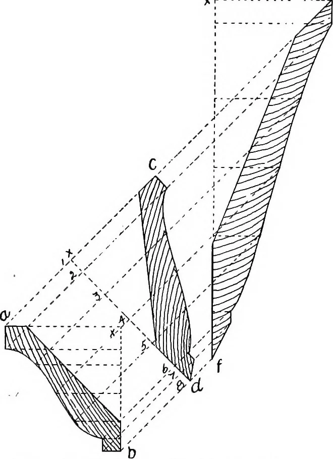 An illustration from Constructive carpentry, 1912, leaf 134