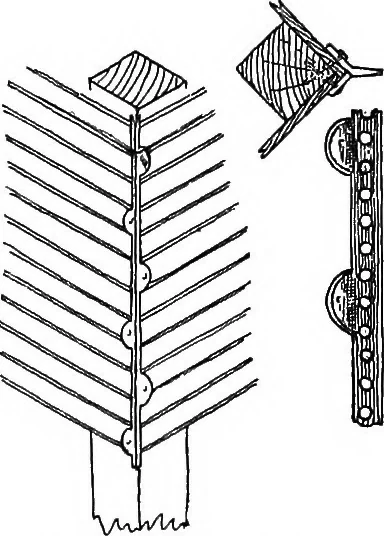An illustration from Constructive carpentry, 1912, leaf 160