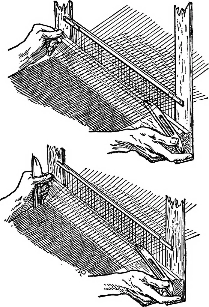 An illustration from Study of fabrics, 1920, leaf 17