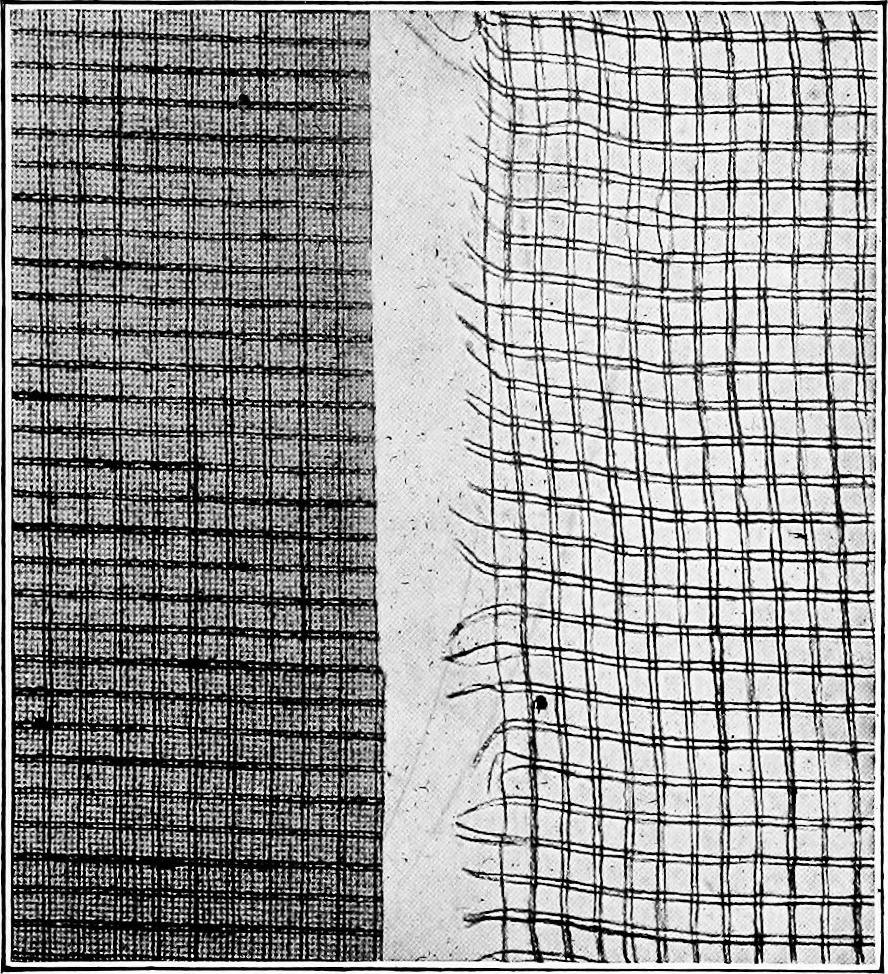 An illustration from Study of fabrics, 1920, leaf 70