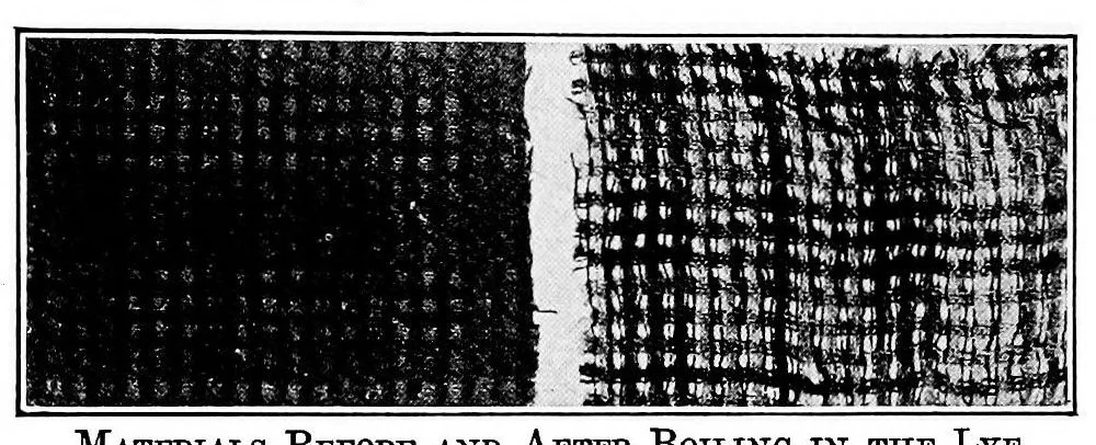 An illustration from Study of fabrics, 1920, leaf 73