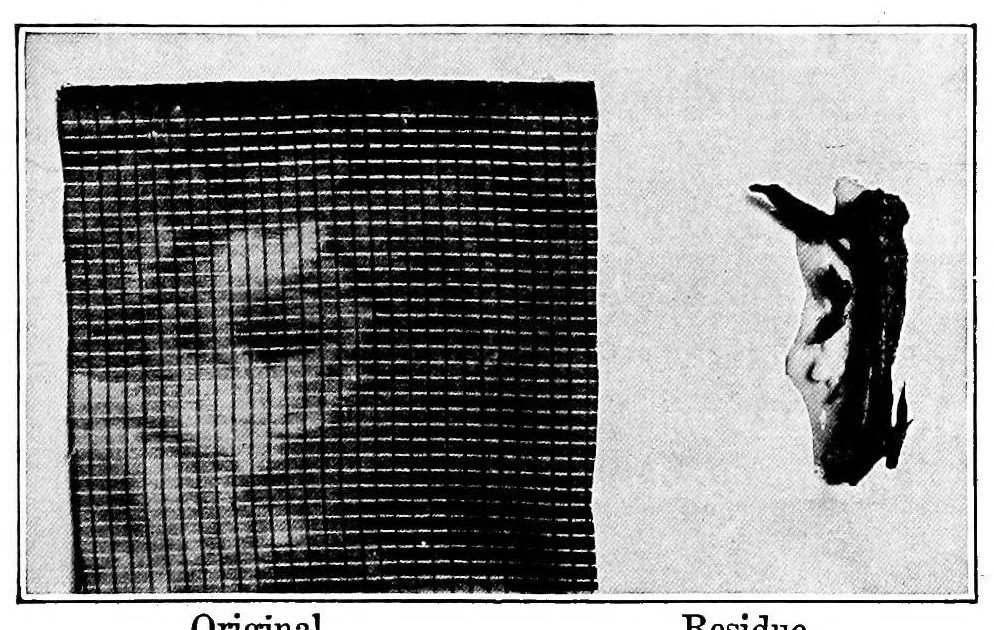 An illustration from Study of fabrics, 1920, leaf 96