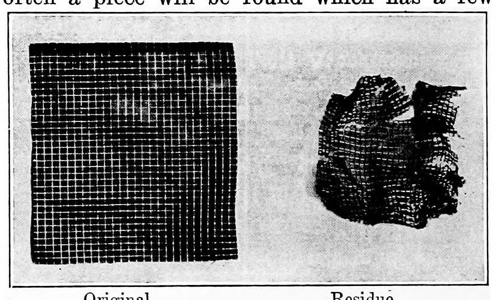 An illustration from Study of fabrics, 1920, leaf 97