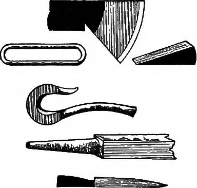 An illustration from Flame, electricity and the camera; man's progress from the first kindling of fire to the wireless telegraph and the photography of color, 1900, leaf 146