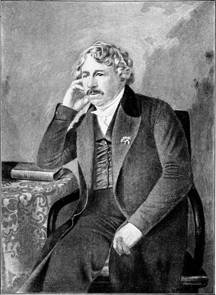 An illustration from Flame, electricity and the camera; man's progress from the first kindling of fire to the wireless telegraph and the photography of color, 1900, leaf 324