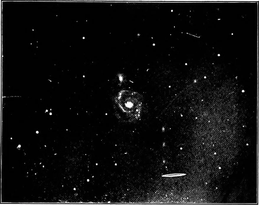 An illustration from Flame, electricity and the camera; man's progress from the first kindling of fire to the wireless telegraph and the photography of color, 1900, leaf 416