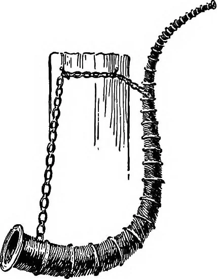An illustration from Flame, electricity and the camera; man's progress from the first kindling of fire to the wireless telegraph and the photography of color, 1900, leaf 65