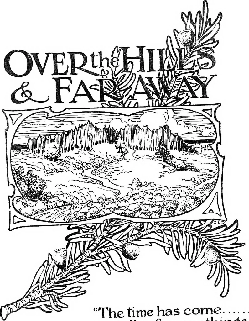 An illustration from The happy garden, 1912, leaf 148