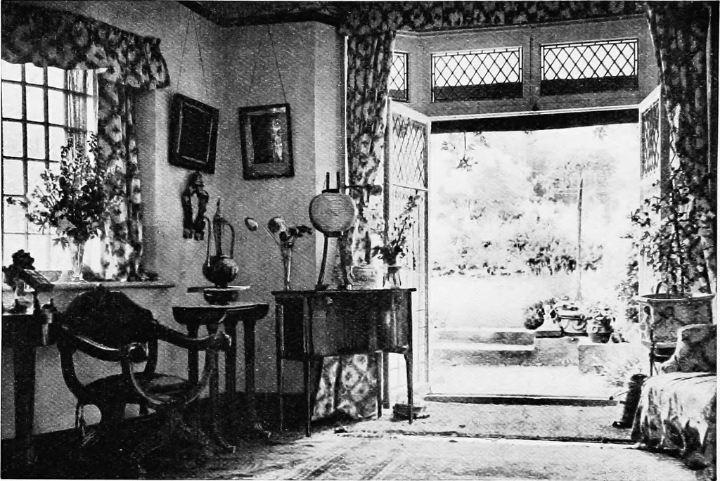 An illustration from The happy garden, 1912, leaf 56
