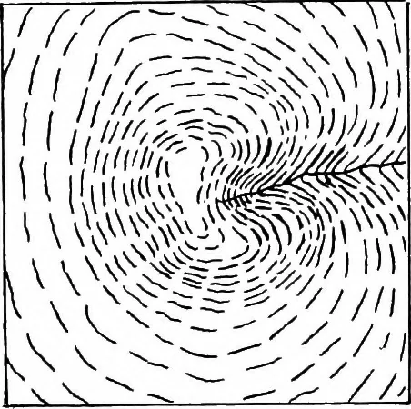An illustration from Geological and topographical maps, their interpretation and use, a handbook for the geologist and civil engineer, 1911, leaf 17