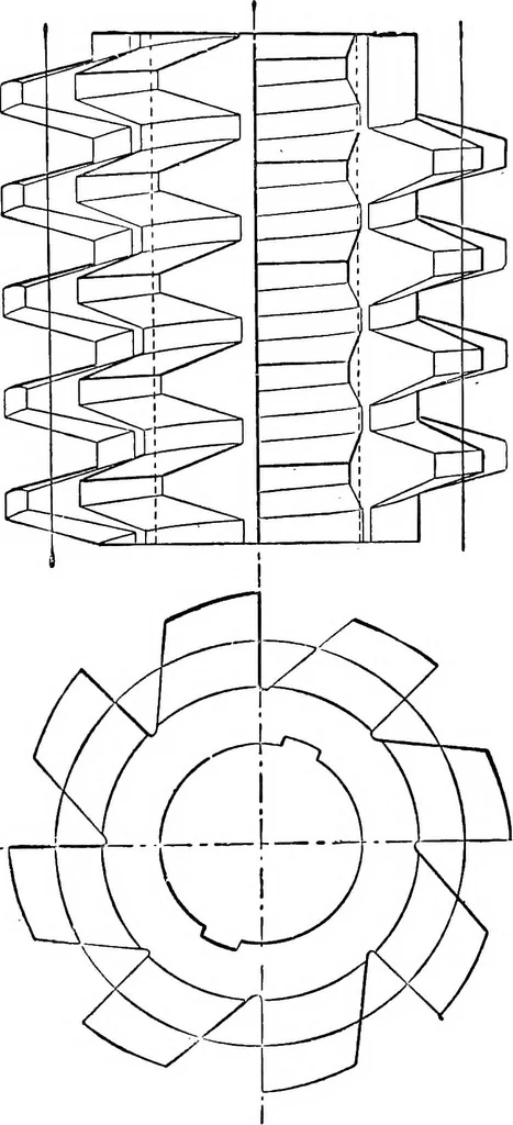 An illustration from Mechanism, 1920, leaf 338
