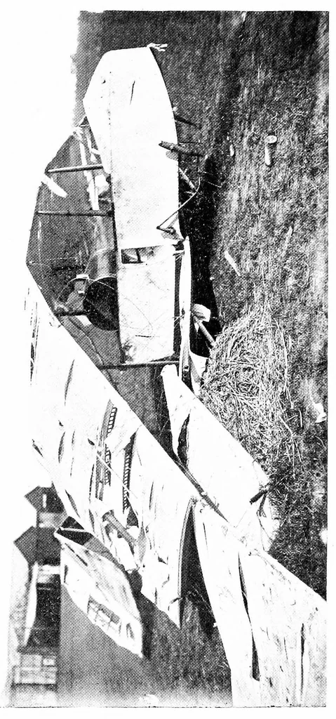An illustration from The air man, his conquests in peace and war, 1917, leaf 227