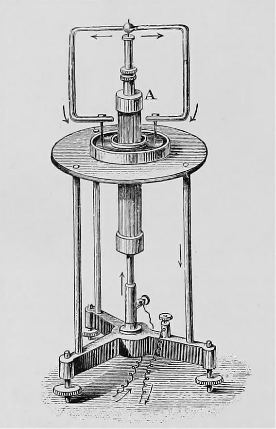 An illustration from Modern views of electricity, 1889, leaf 157