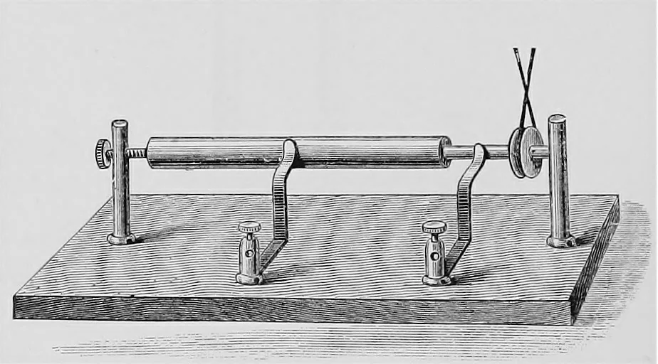An illustration from Modern views of electricity, 1889, leaf 165